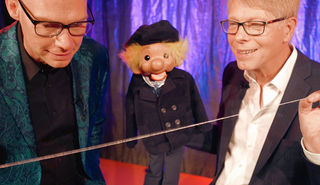 Thomas Otto, Jörg Jará und Puppe Karlchen